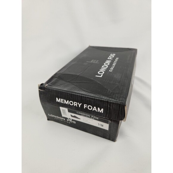 London Fog Francis Low Slip On Mens Size 12‎ Black Loafer Sneakers Casual Shoes - Picture 7 of 8